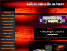 Tablet Screenshot of antique-autoradio-madness.org